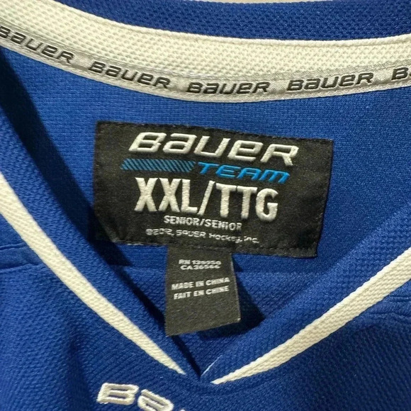Bauer Vancouver Canucks Blank Hockey  Jersey - Mens XXL - Picture 5 of 10